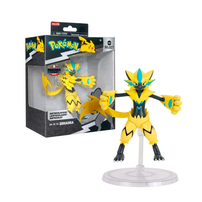 POKEMON - Pokemon Select Zeraora Exclusivo