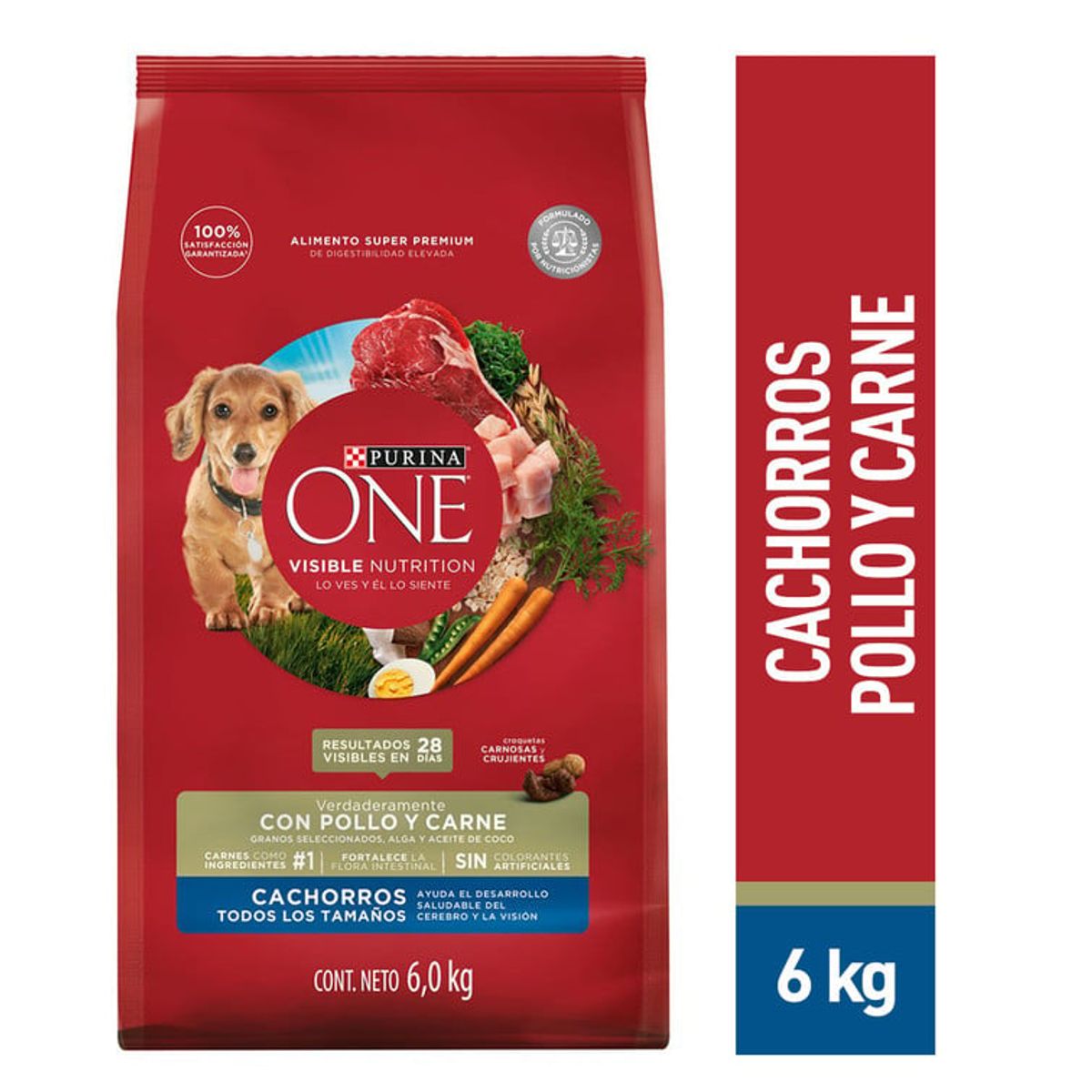 PURINA - Alimento Para Cachorros Purina One Perros 6kg