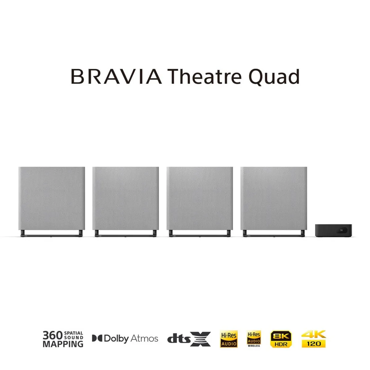 SONY - Sony Home Theater HT-A9M2 Bravia Theatre Quad Dolby Atmos