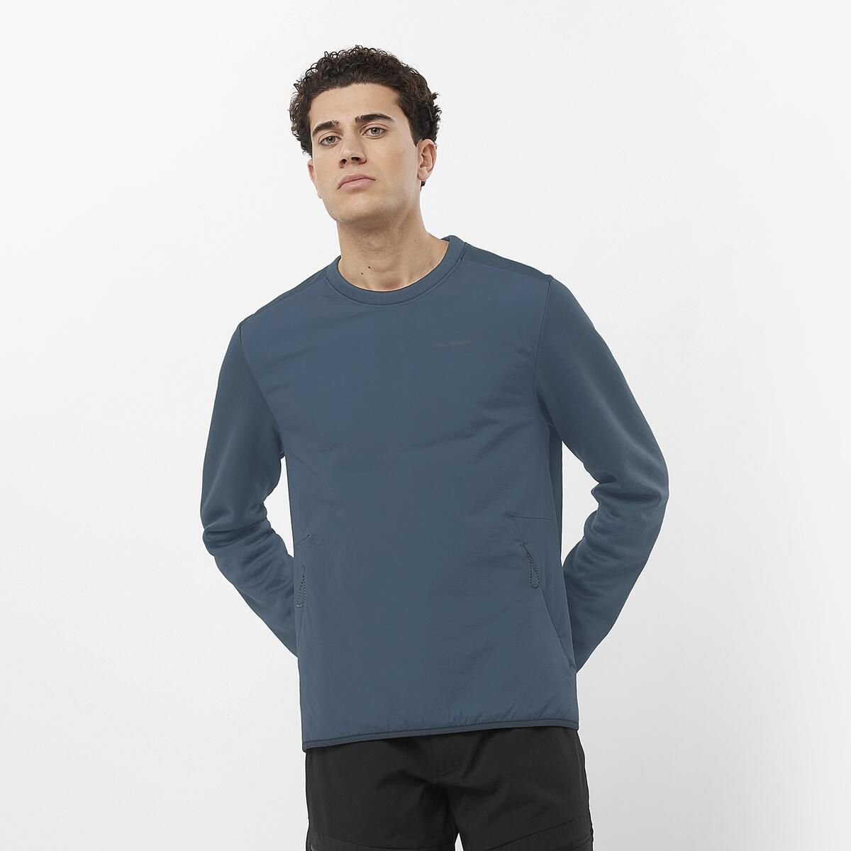 SALOMON - Polera Outline Warm Hybrid Hombre - Salomon