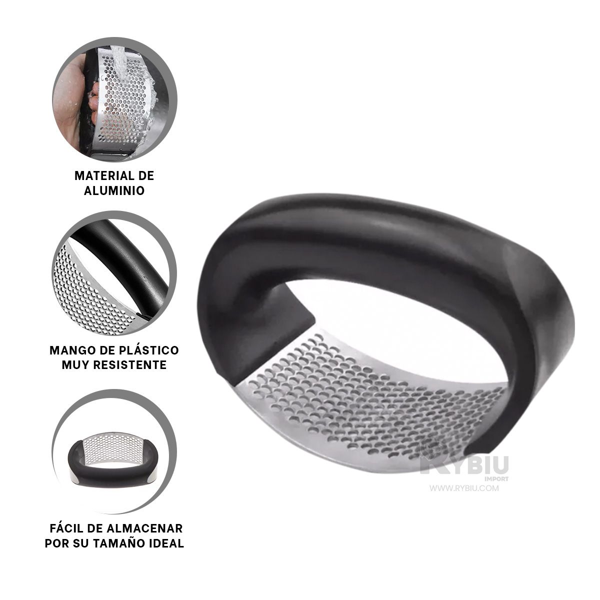 RYBIU IMPORT - Trituradora Compacta y Versatil en Negro Y+Regalo Agendita