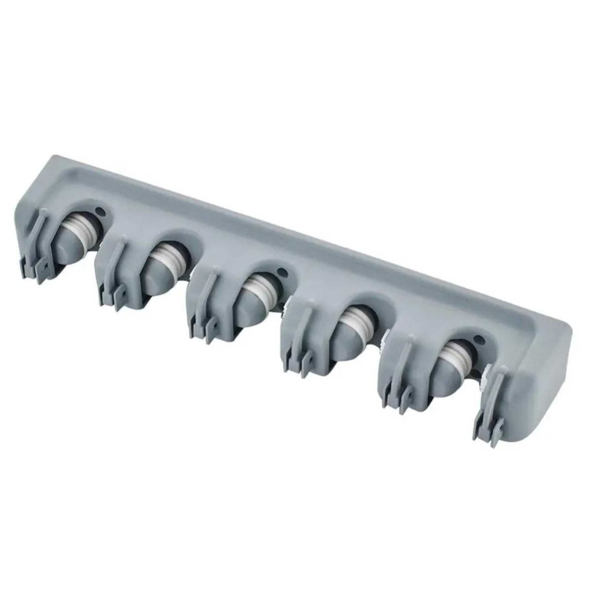 GENERICO - Colgador Organizador para Escobas 5 Espacios