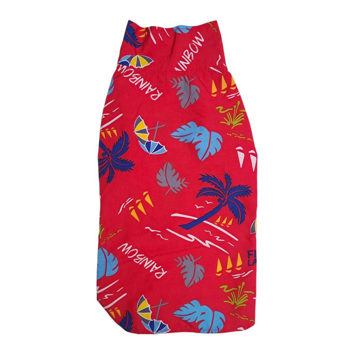 PRETTY CAN - Camisa hawaiana para perros - Rojo -Talla 1