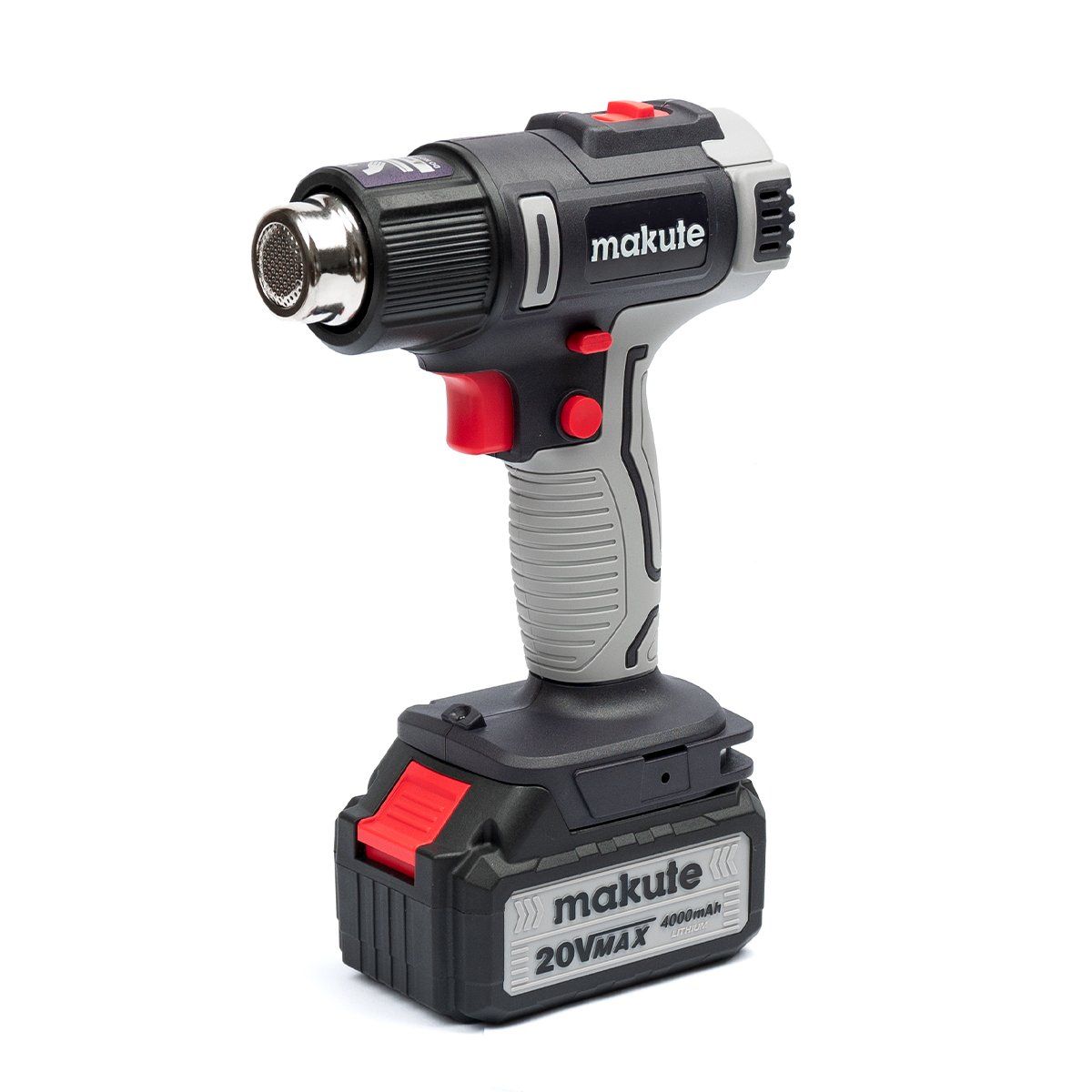 MAKUTE - PISTOLA DE CALOR INALÁMBRICA  20V - 4.0Ah - Digital