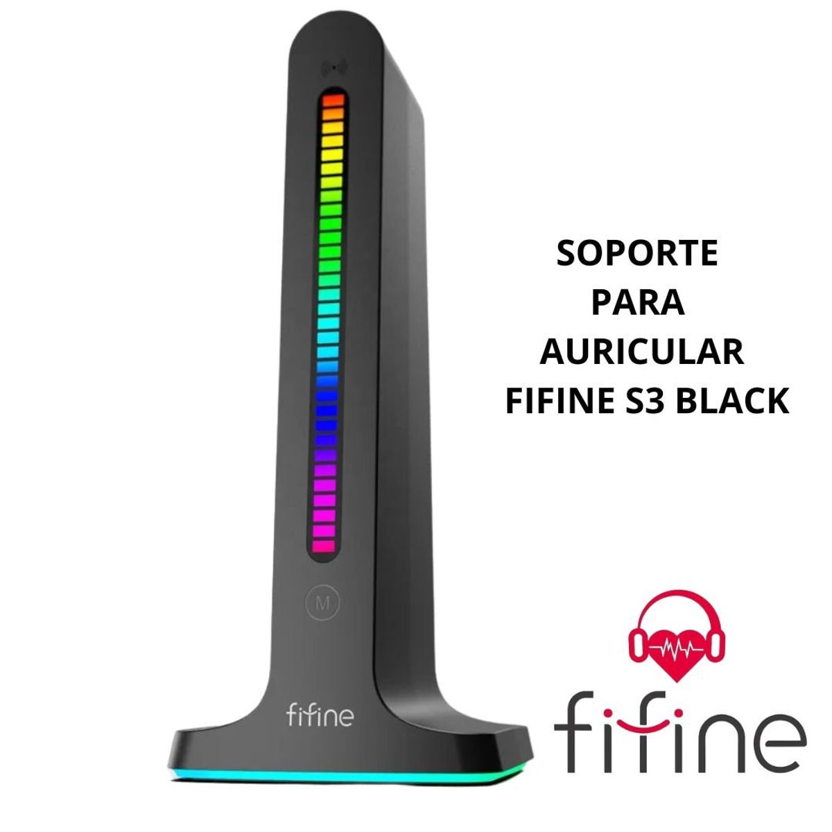 FIFINE - Soporte para Auricular Fifine S3 BLACK
