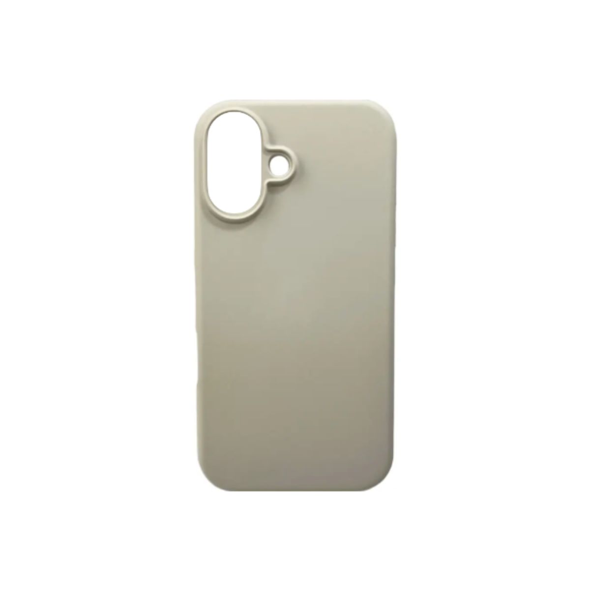 OEM - Silicone Case Funda iPhone 16 Beige