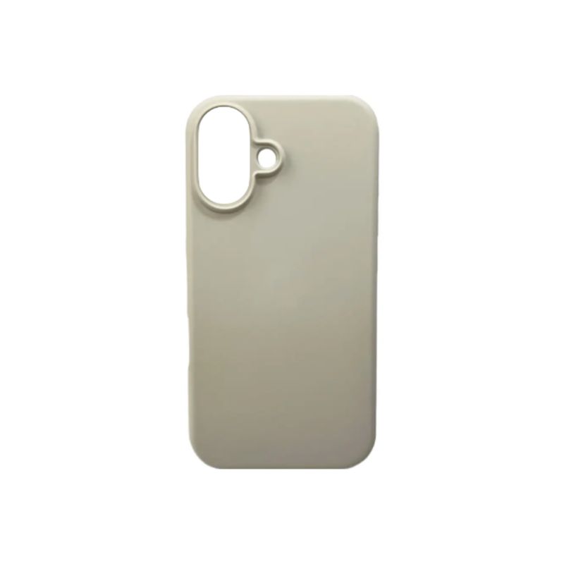 OEM - Silicone Case Funda iPhone 16 Beige