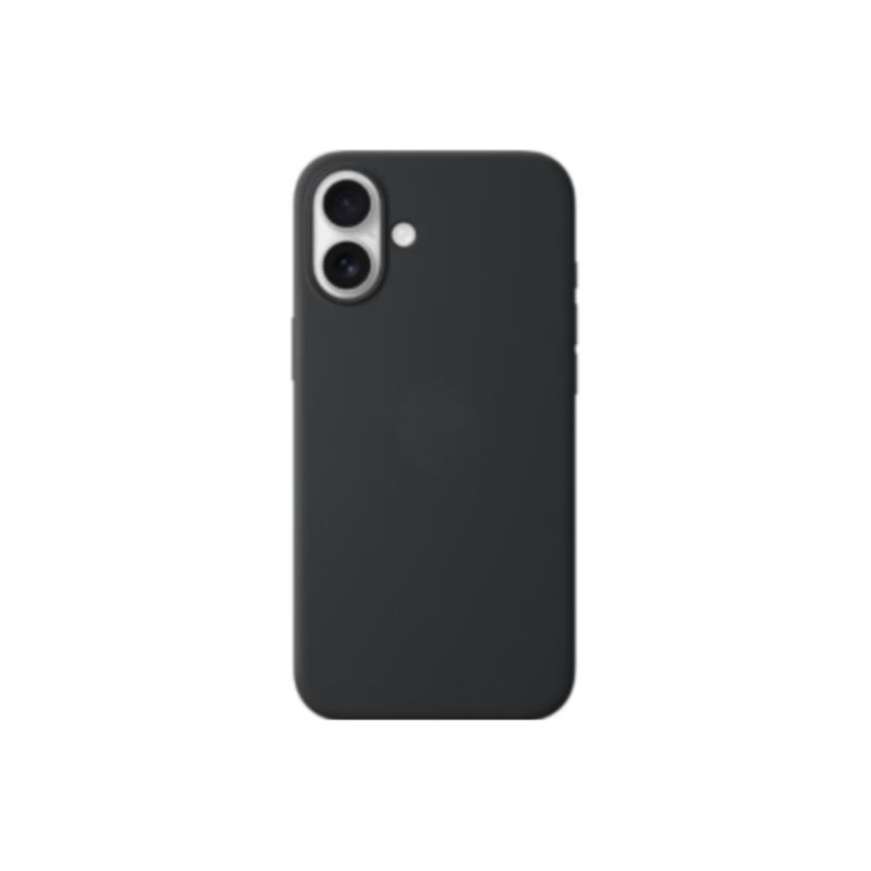 OEM - Silicone Case Funda iPhone 16 Negro