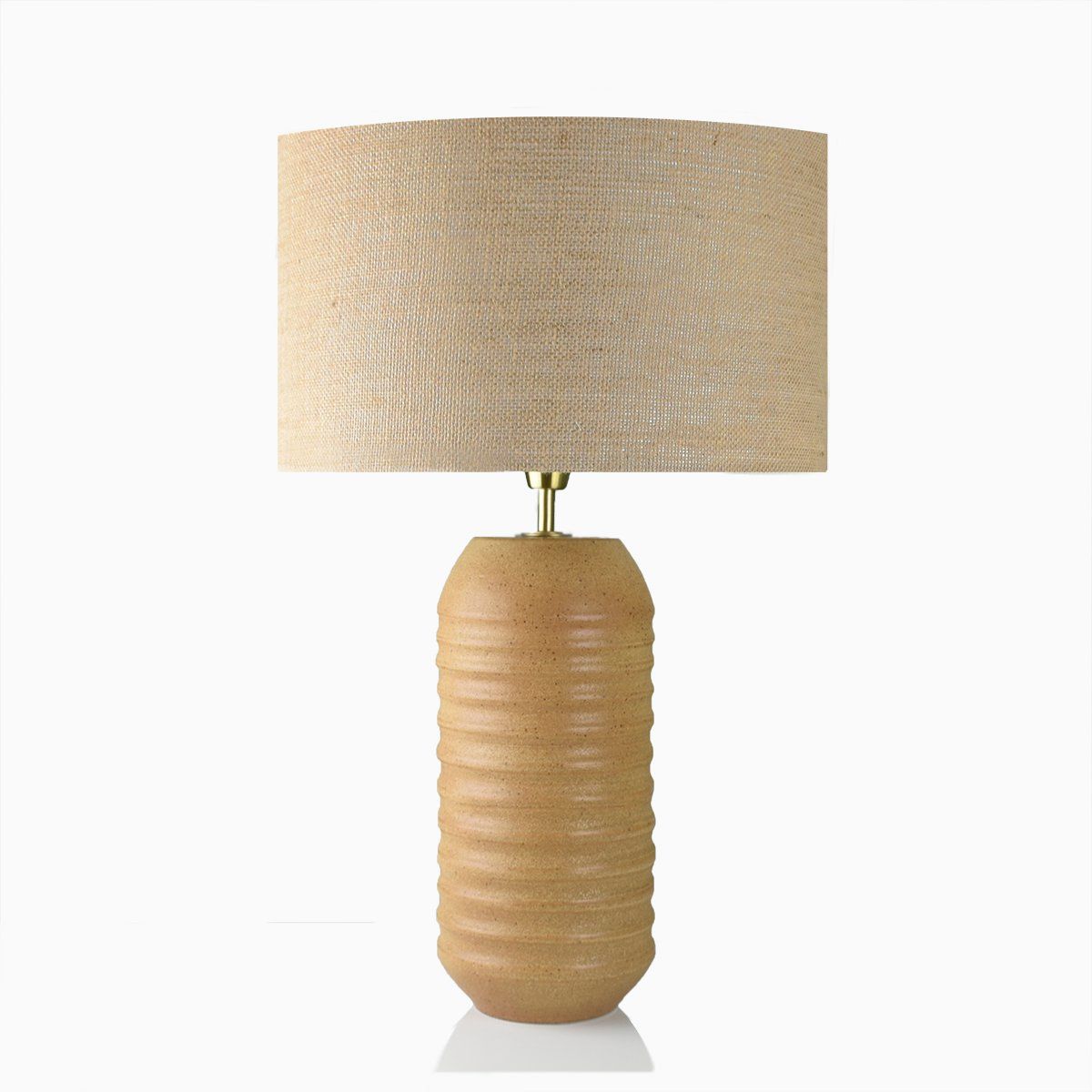 GENERICO - Lámpara de mesa Cafú Ceramica Beige