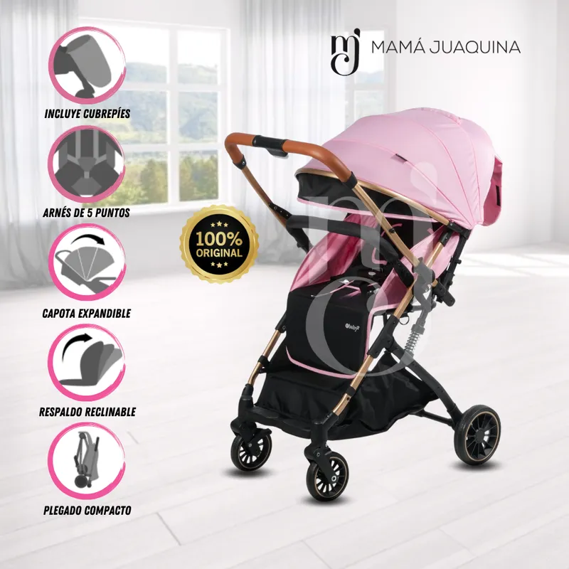 BABY - Coche Maleta «BABY EVO» Edición Limitada Pink