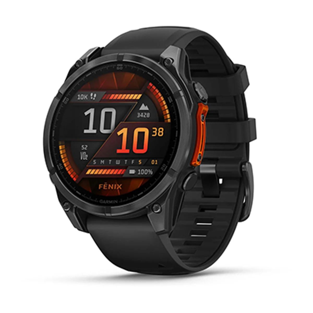 GARMIN - Smartwatch Fenix 8 - 47mm Amoled Gris Running Deporte GPS Fitness