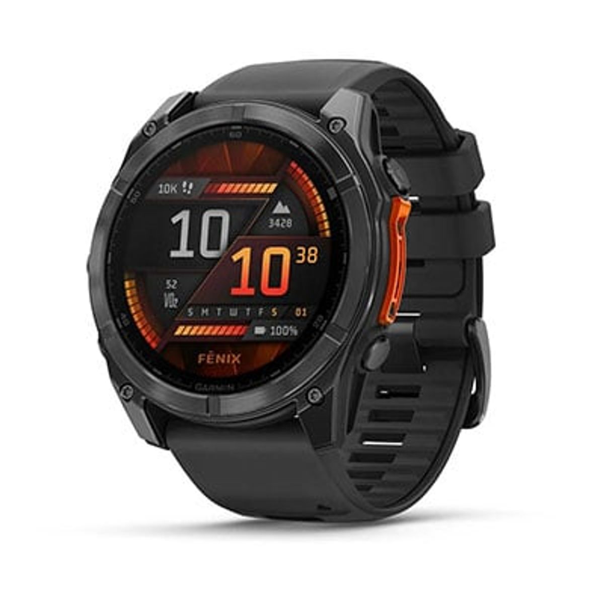 GARMIN - Smartwatch Fenix 8 - 51mm Amoled Gris Running Deporte GPS Fitness