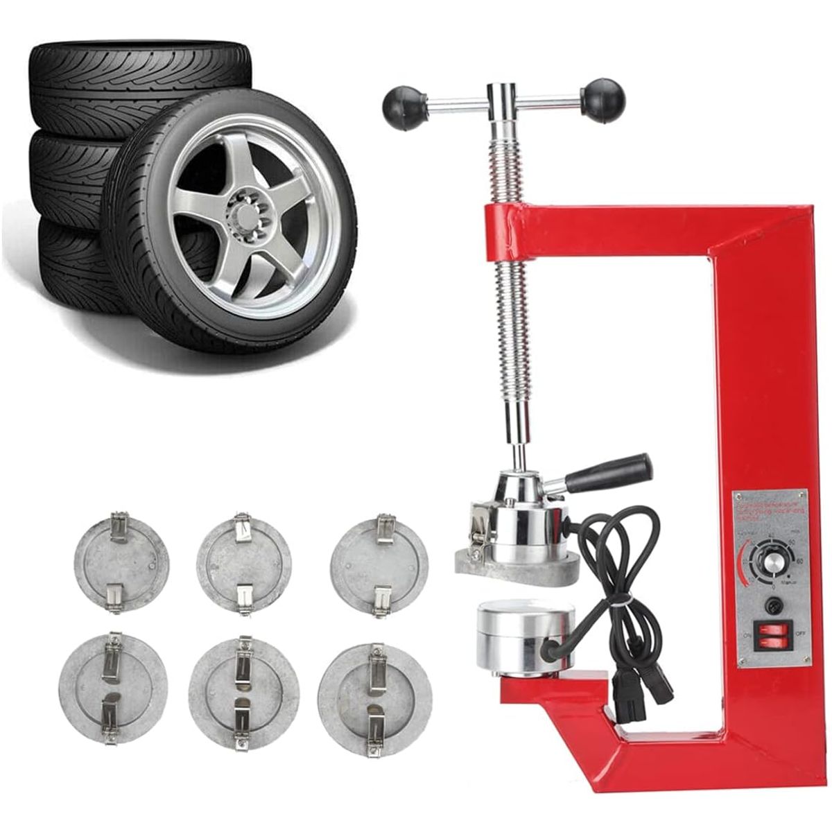 GENERICO - Máquina Vulcanizadora de Neumáticos