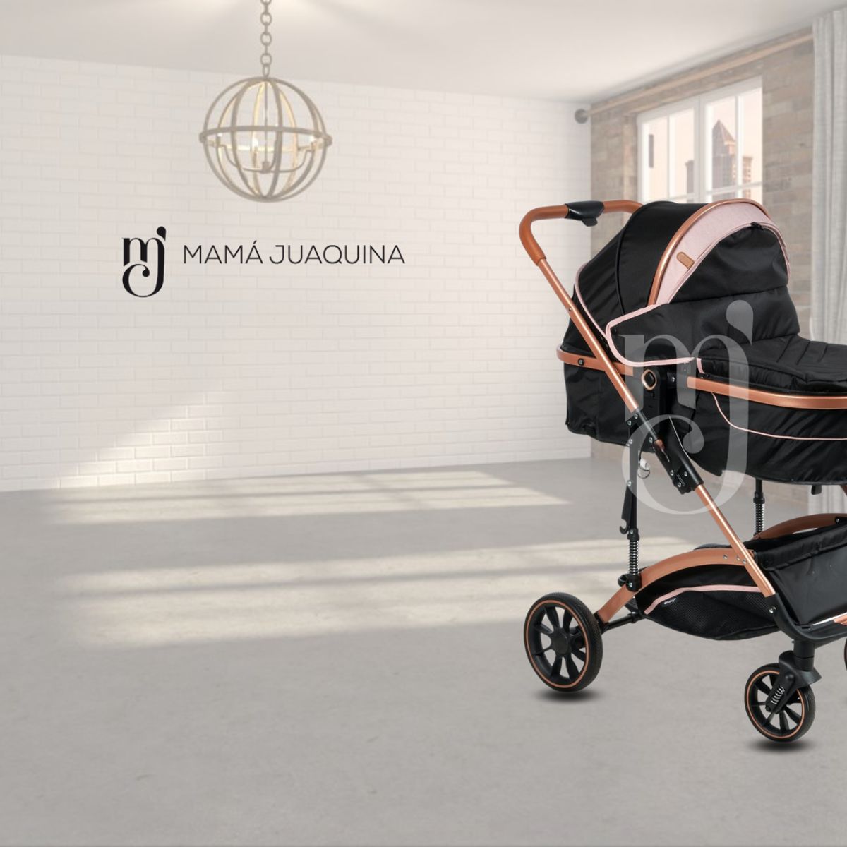 BABY - Coche Moisés de Lujo «BABY MIAMI» Edición Limitada Pink