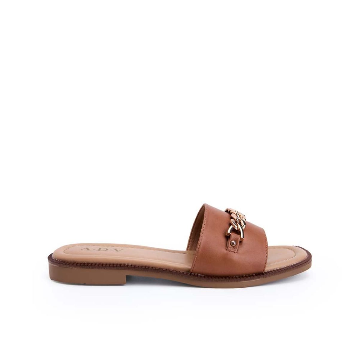 ADV - Sandalia Slide Casual ELI-2508 Natural ADV