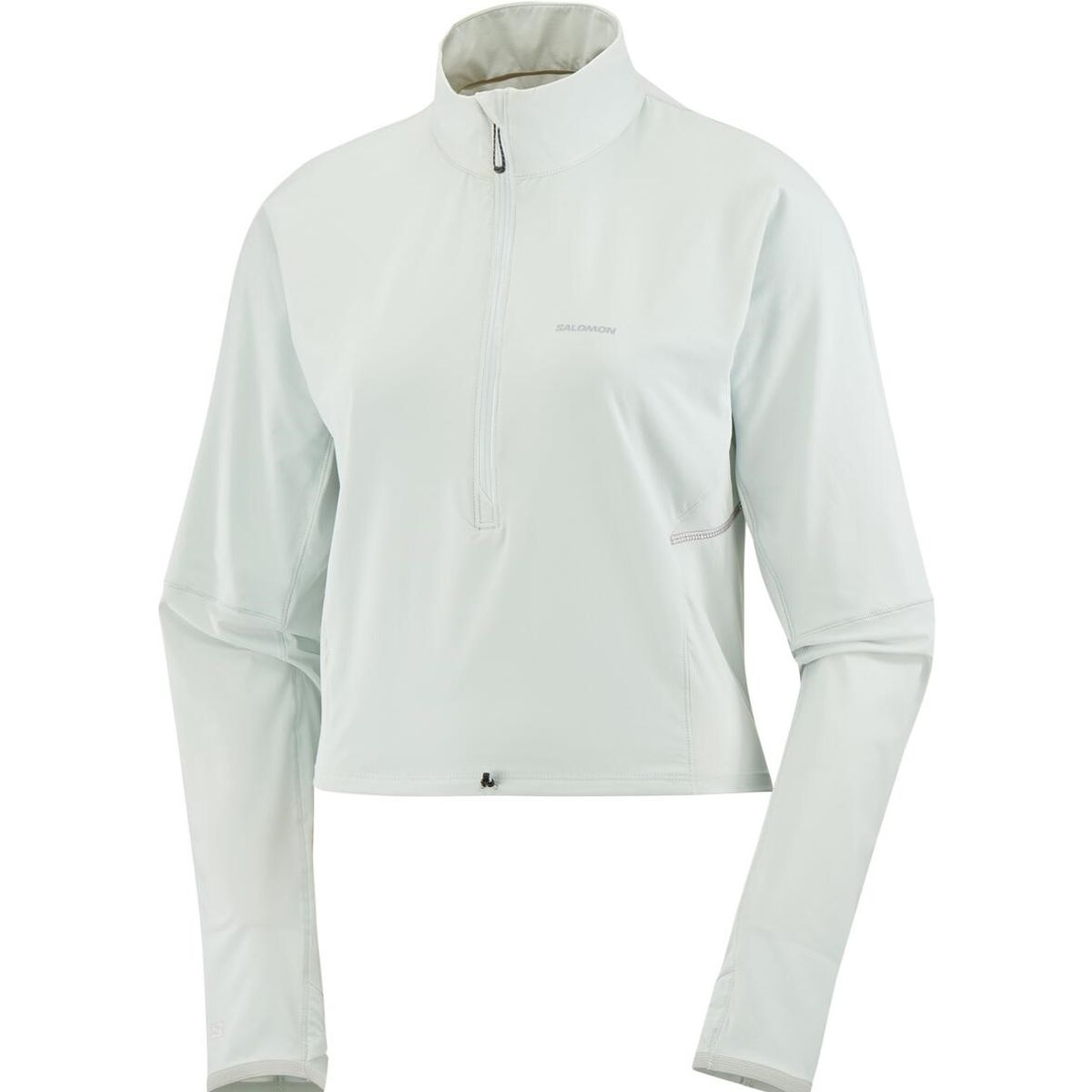 SALOMON - Polera Sense Aero Hybrid Cropped Mujer - Salomon