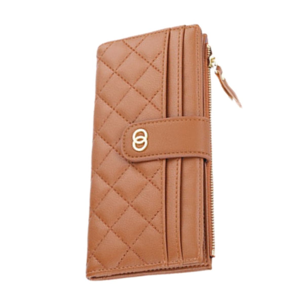 BAELLERRY - Billetera de cuero vegano PU para dama NR082