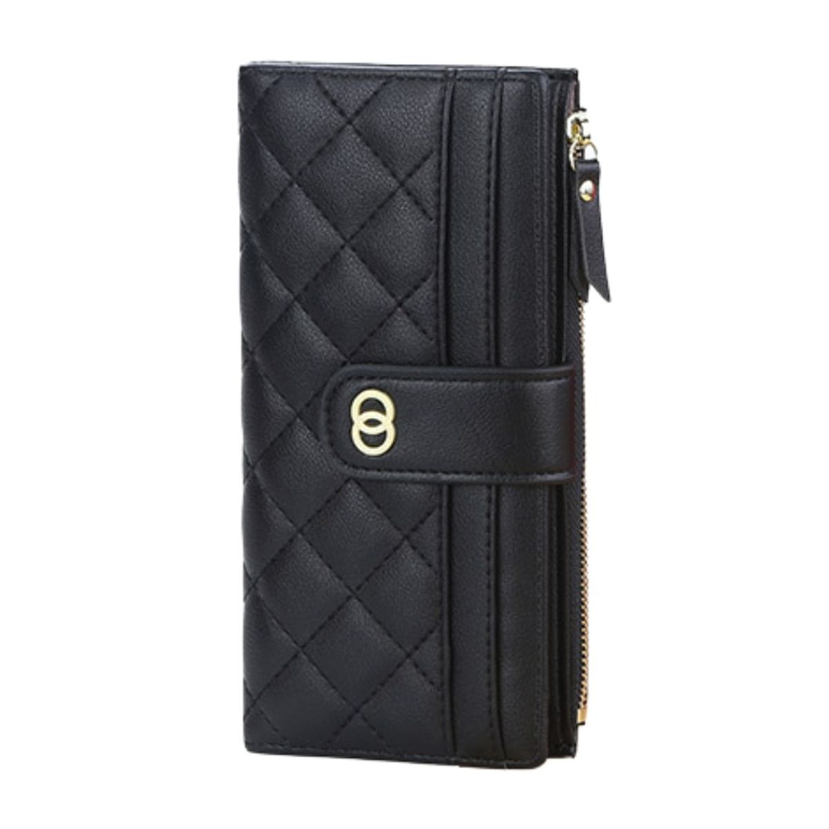 BAELLERRY - Billetera de cuero vegano PU para dama NR082