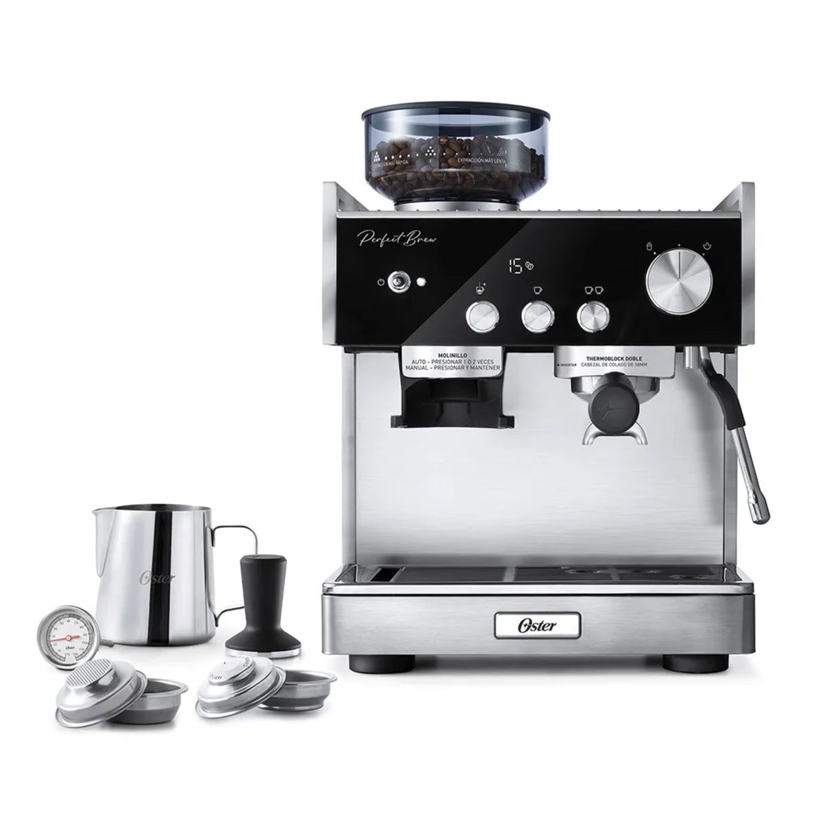 OSTER - CAFETERA OSTER® PARA ESPRESSO PERFECT BREW MAXIMA BVSTEM7400