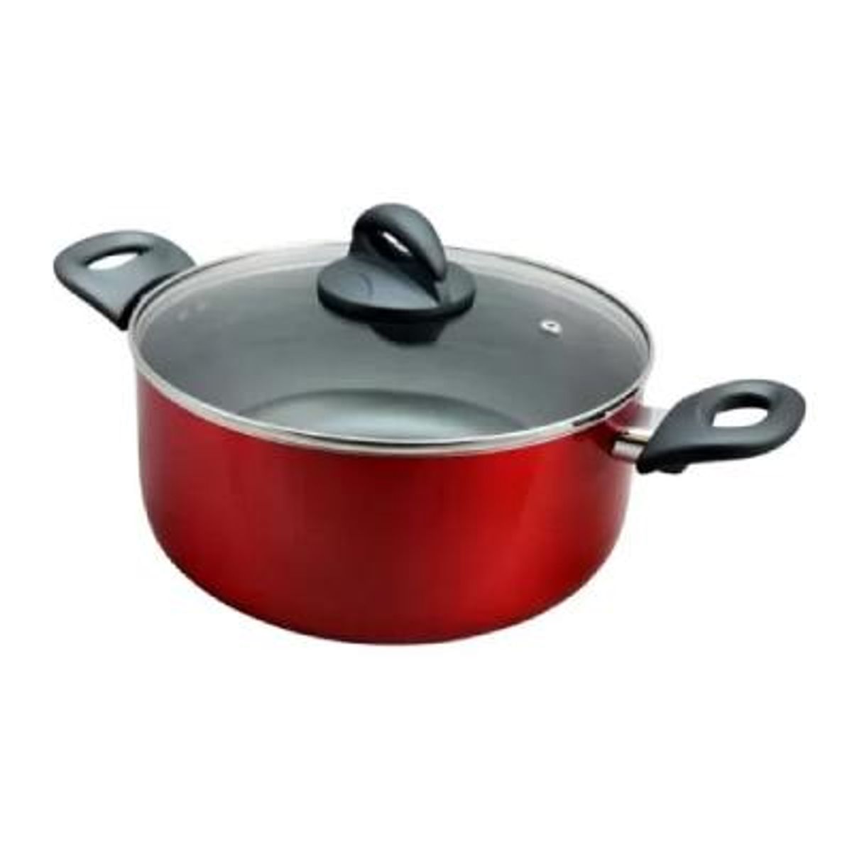 OSTER - Olla Oster de 25CM Antiadherente Herscher de 47L Rojo