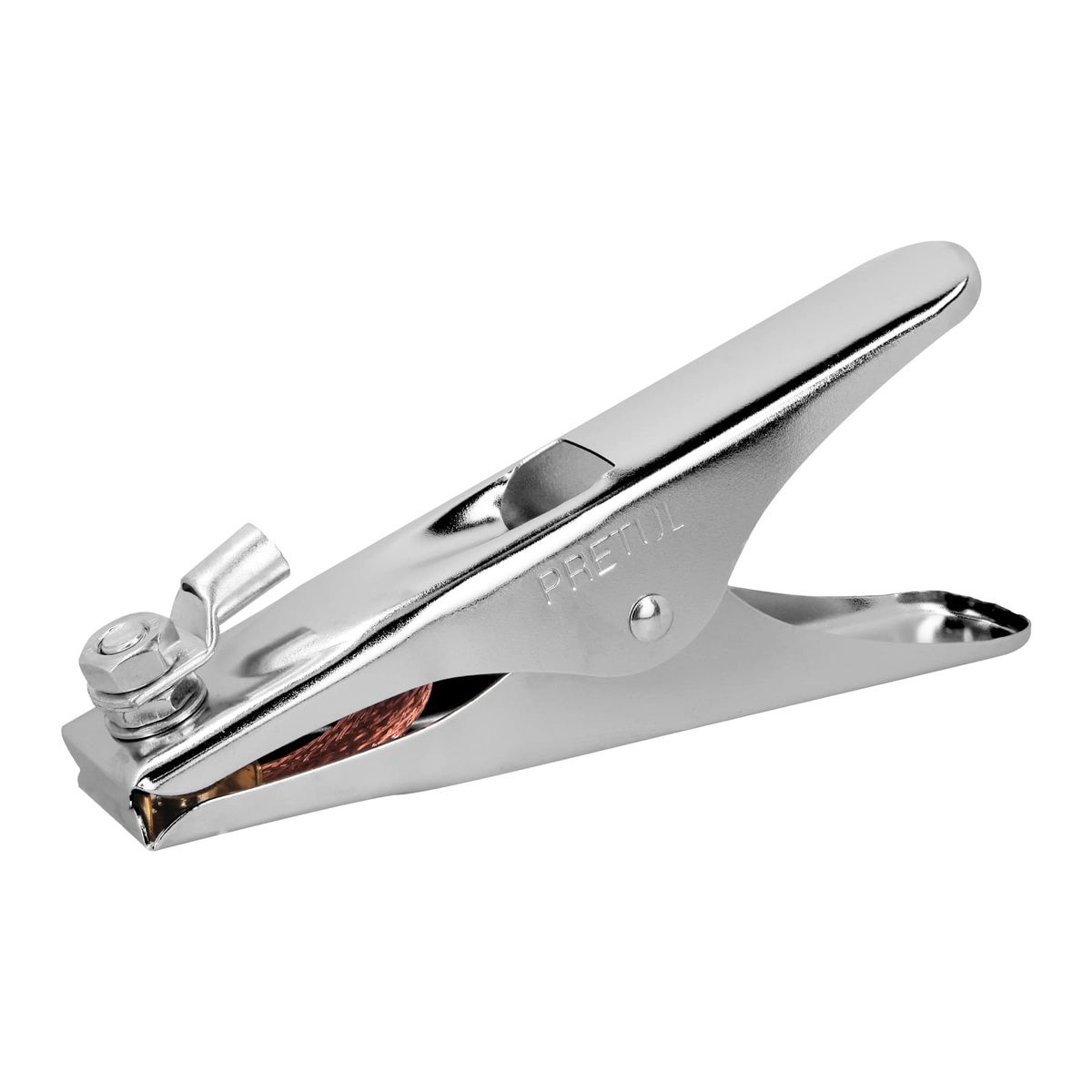 PRETUL - Pinza para tierra de 500 A, Pretul