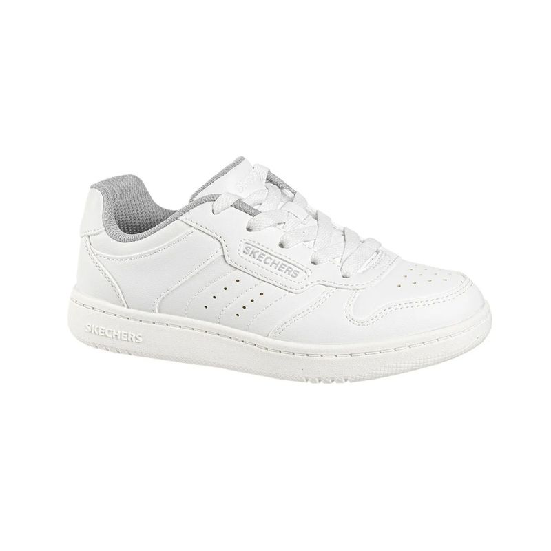SKECHERS - ZAPATILLA ESCOLAR NIÑO 405639L-WHT