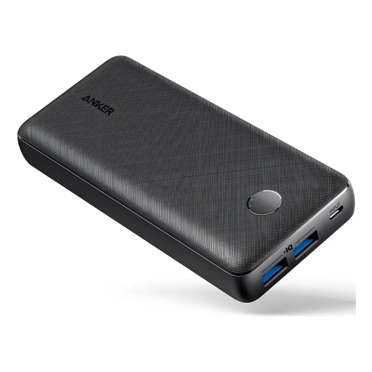 ANKER - CARGADOR PORTATIL ANKER 10000 MAH 12W CARGA RAPIDA - NEGRO