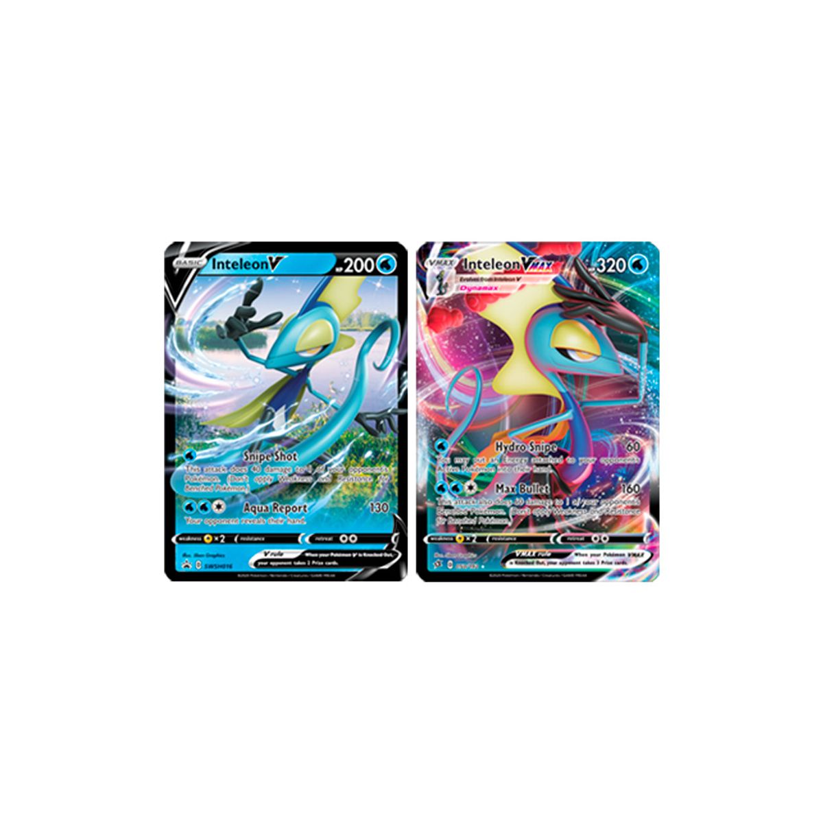 POKEMON - Pokemon TCG Intelleon VMax League Battle Deck Ingles