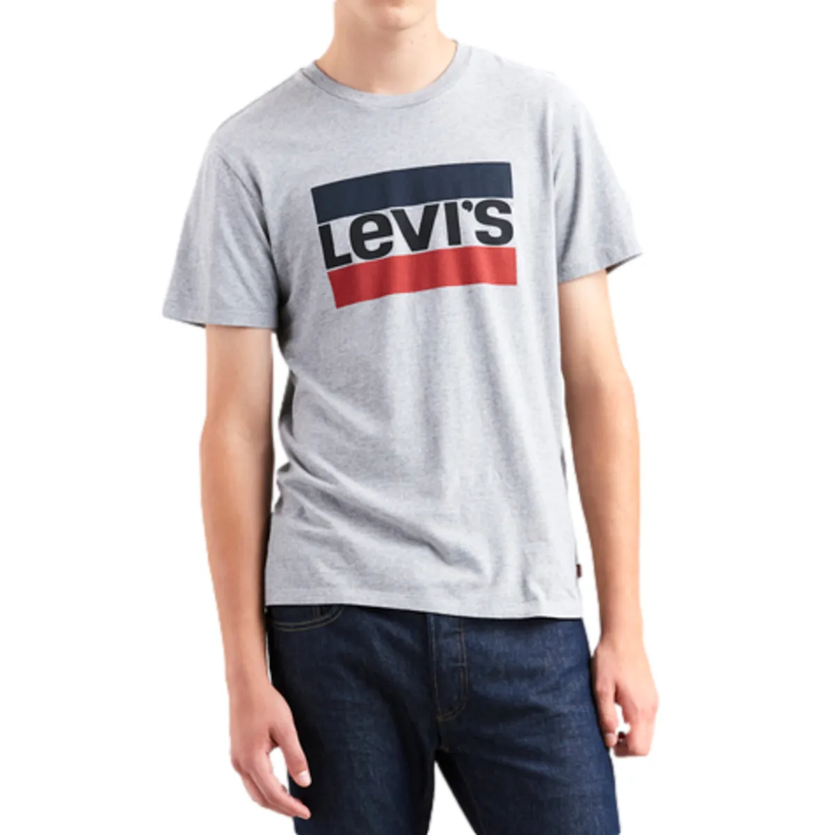 LEVIS - Polo Hombre Sportswear Logo Graphic Gris Levis