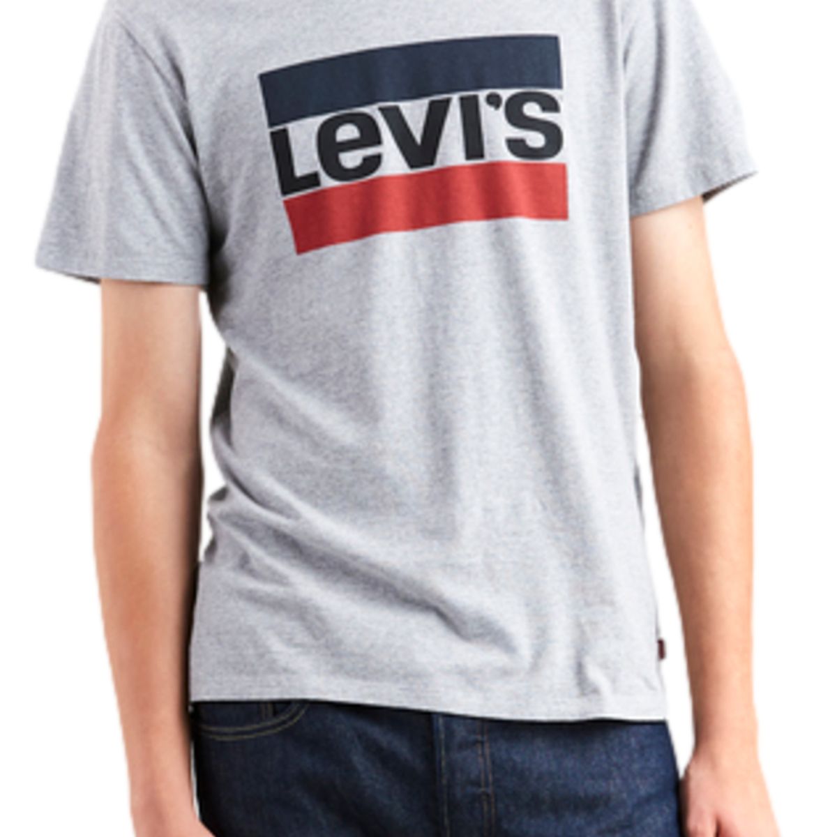 LEVIS - Polo Hombre Sportswear Logo Graphic Gris Levis