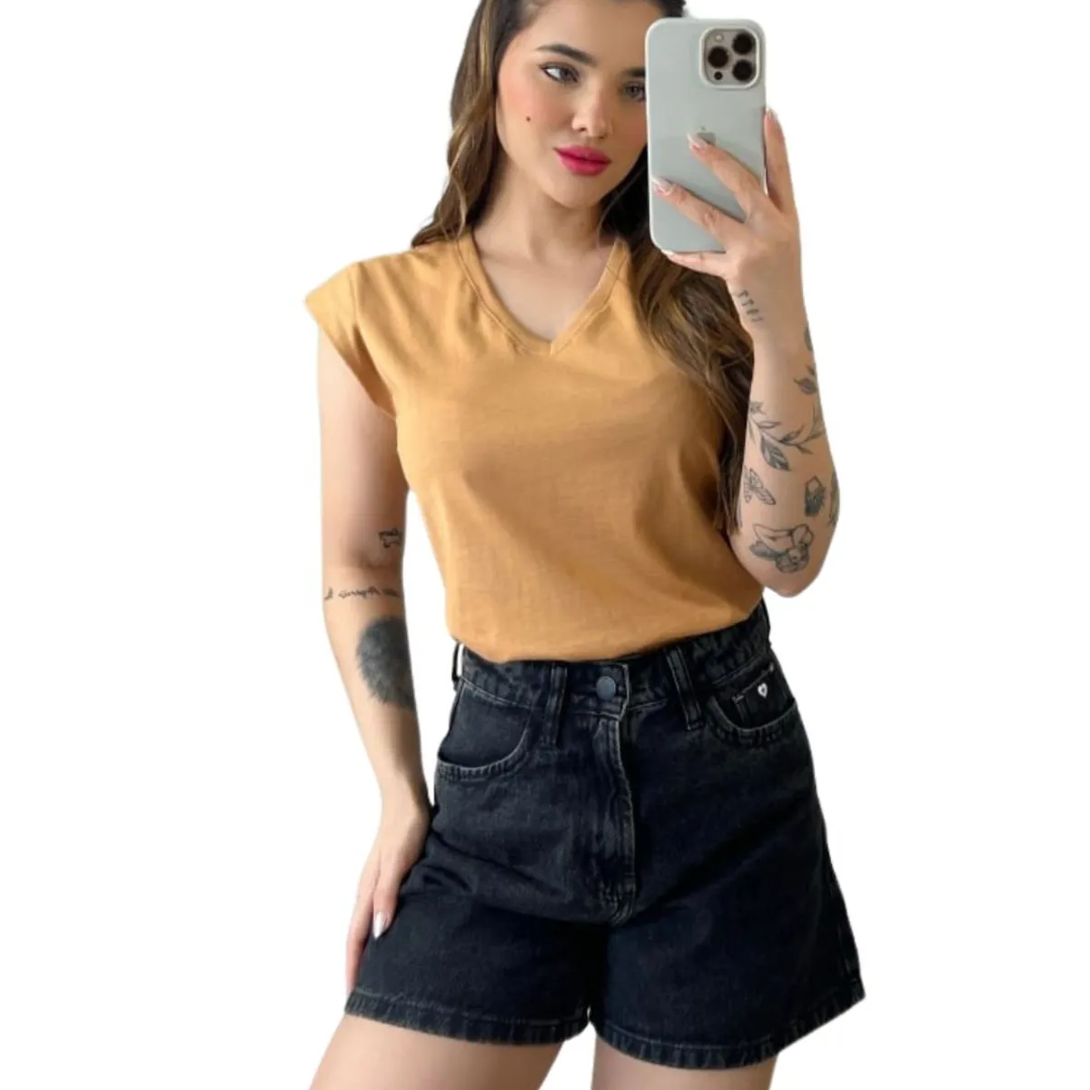 GENERICO - Polo Manga Corta Cuello V