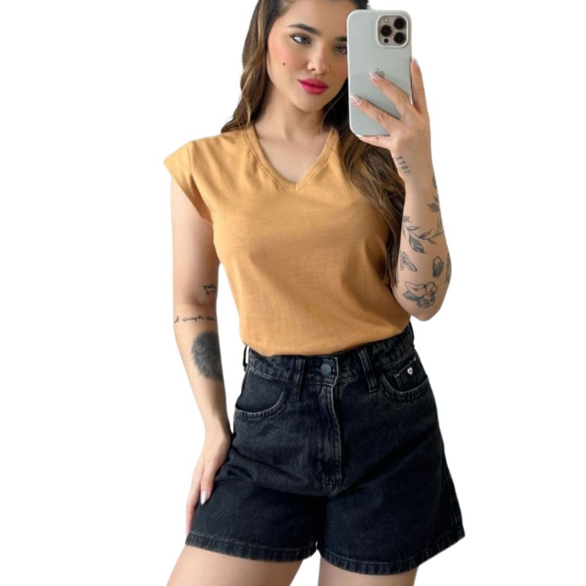 GENERICO - Polo Manga Corta Cuello V