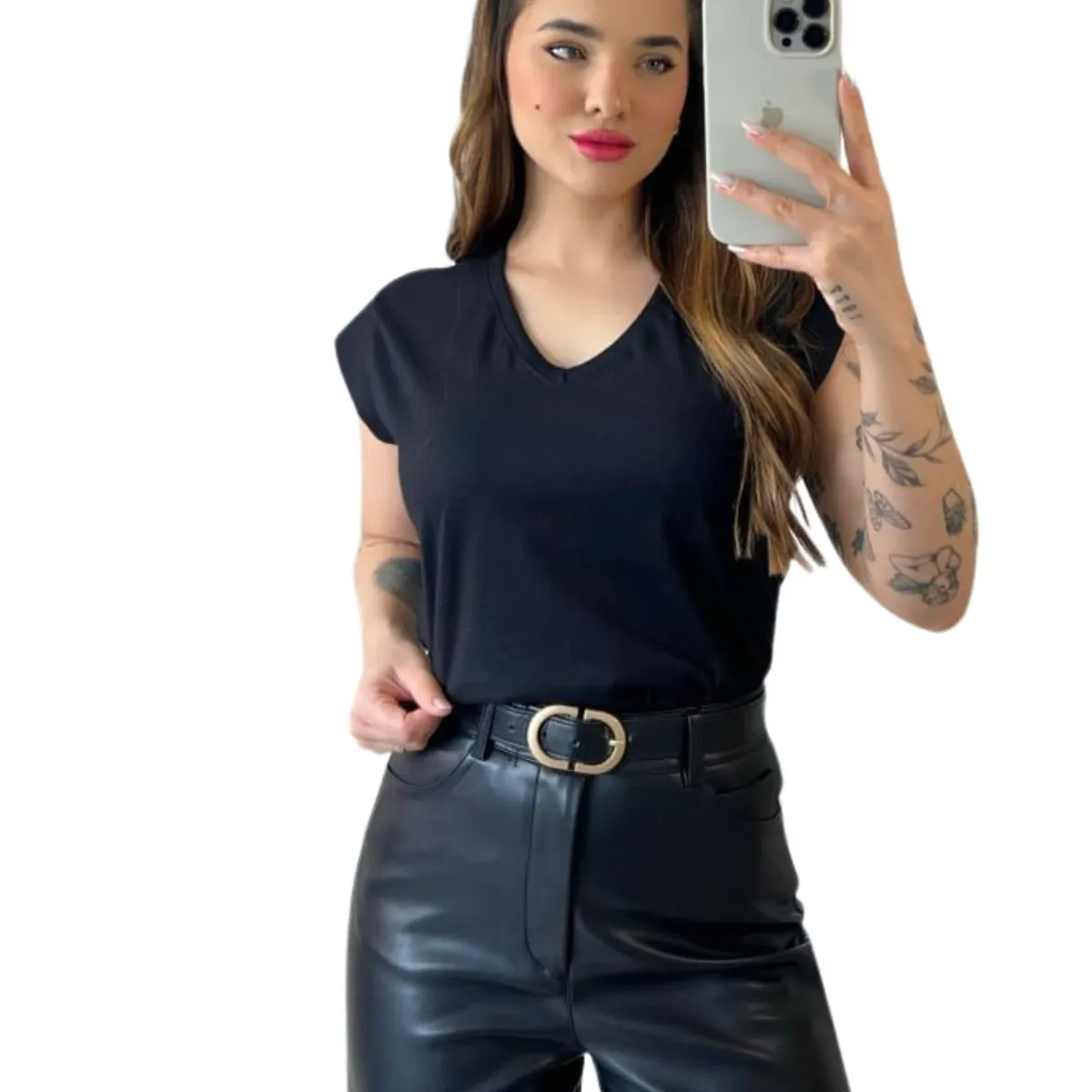 GENERICO - Polo Manga Corta Cuello V