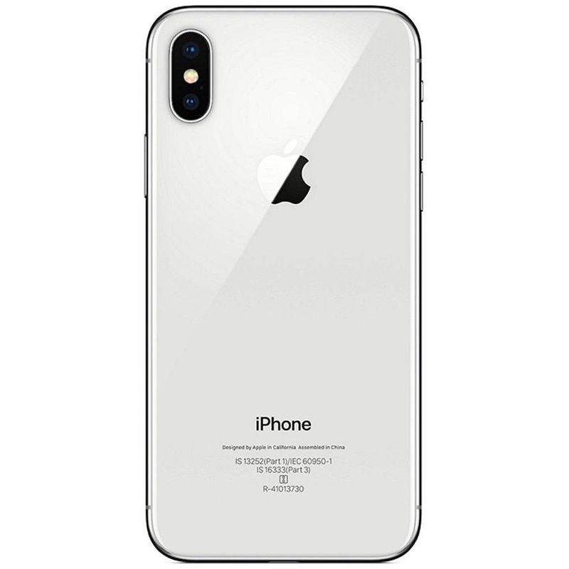 APPLE - iPhone X 64GB Blanco Bateria 100% Grado A Leer Descripcion Reacondicionado