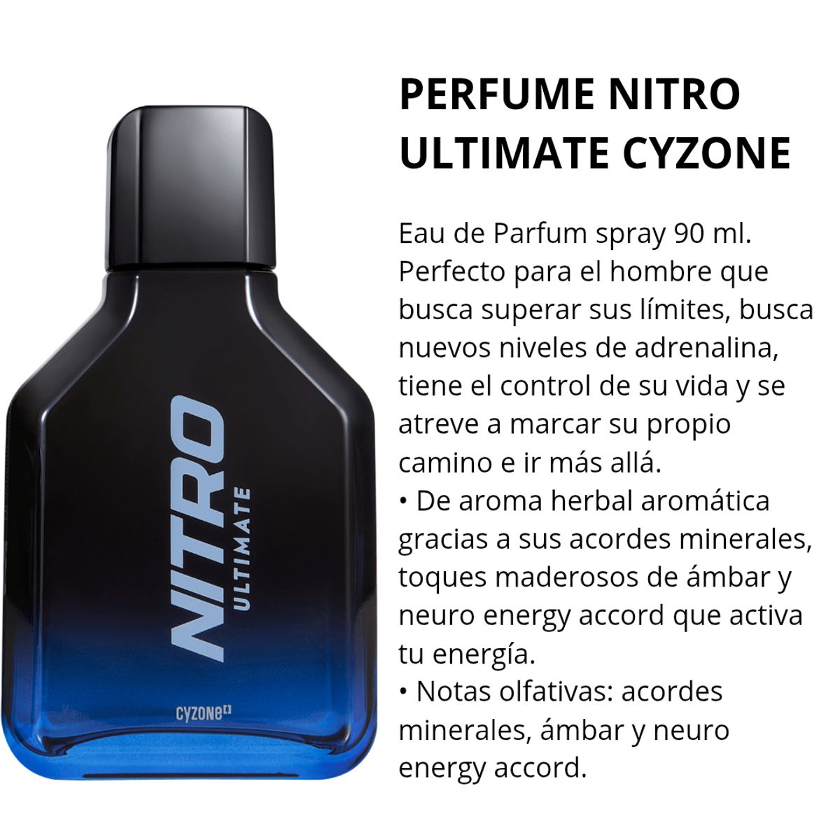 CYZONE - SET EAU DE PARFUM NITRO ULTIMATE CYZONE + DEO NITRO