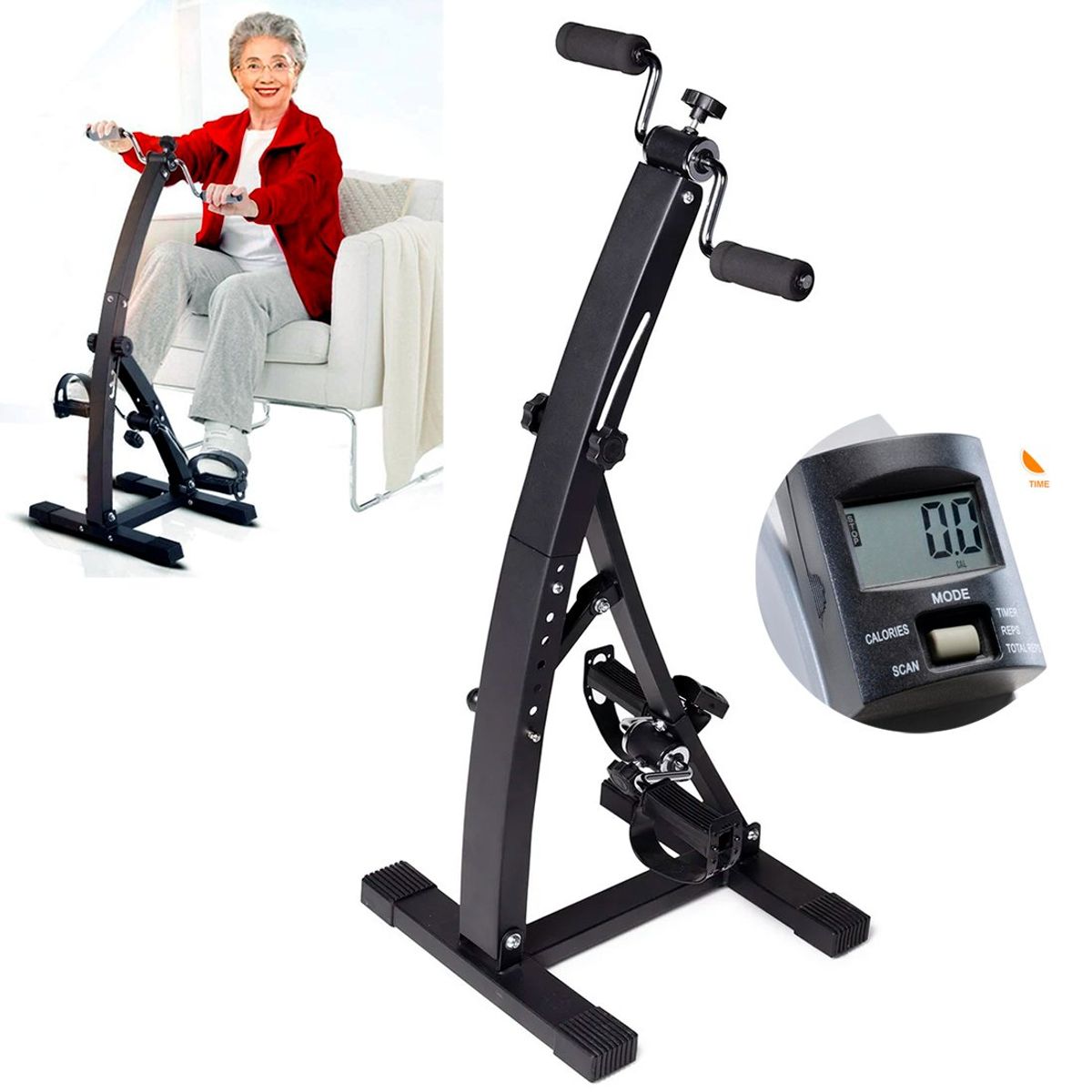 PERUMASSAGE - Bicicleta Dual de Rehabilitación para Brazos y Piernas