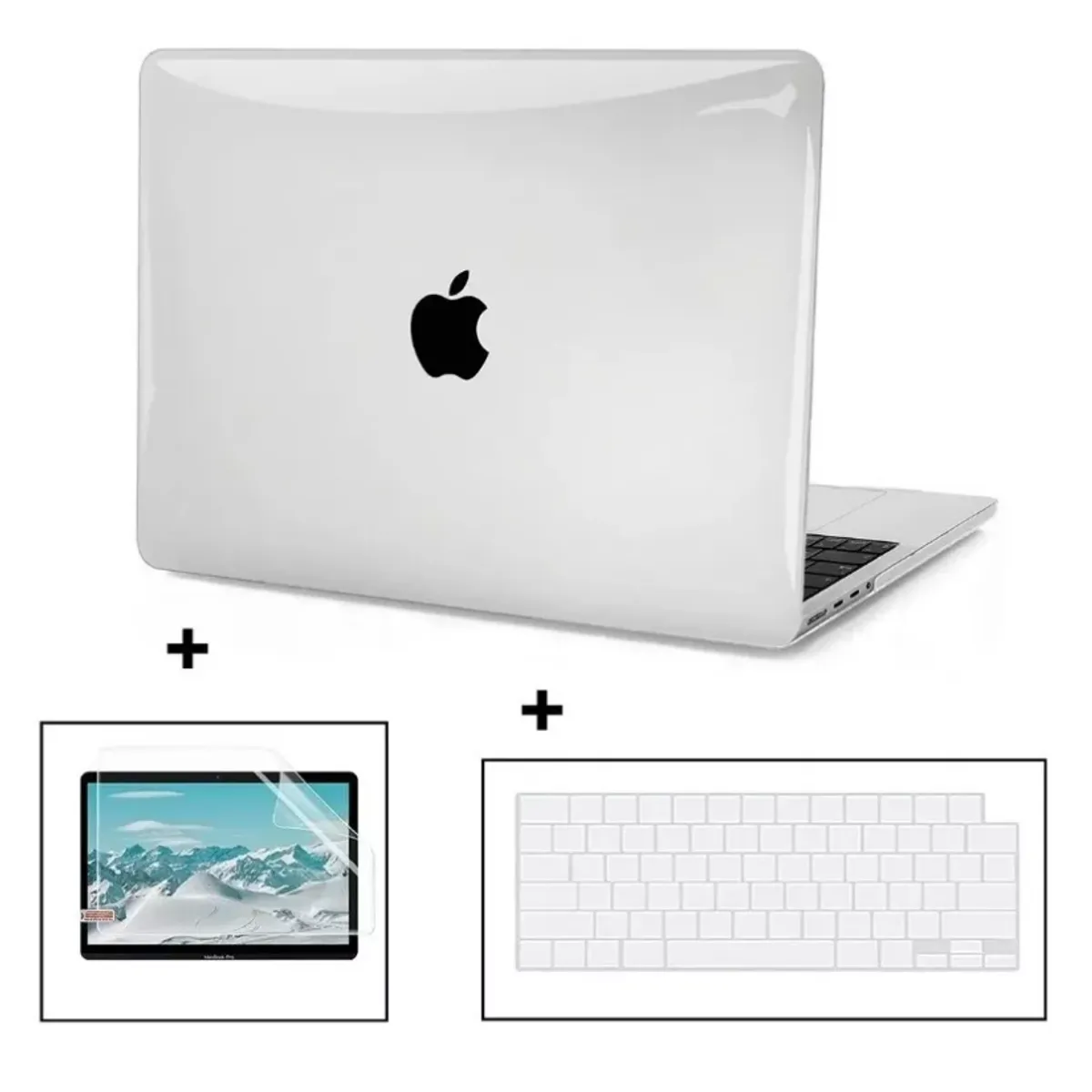 A BRAND - Case funda protector macbook air 13.6 m3 m2 mica y protector teclado