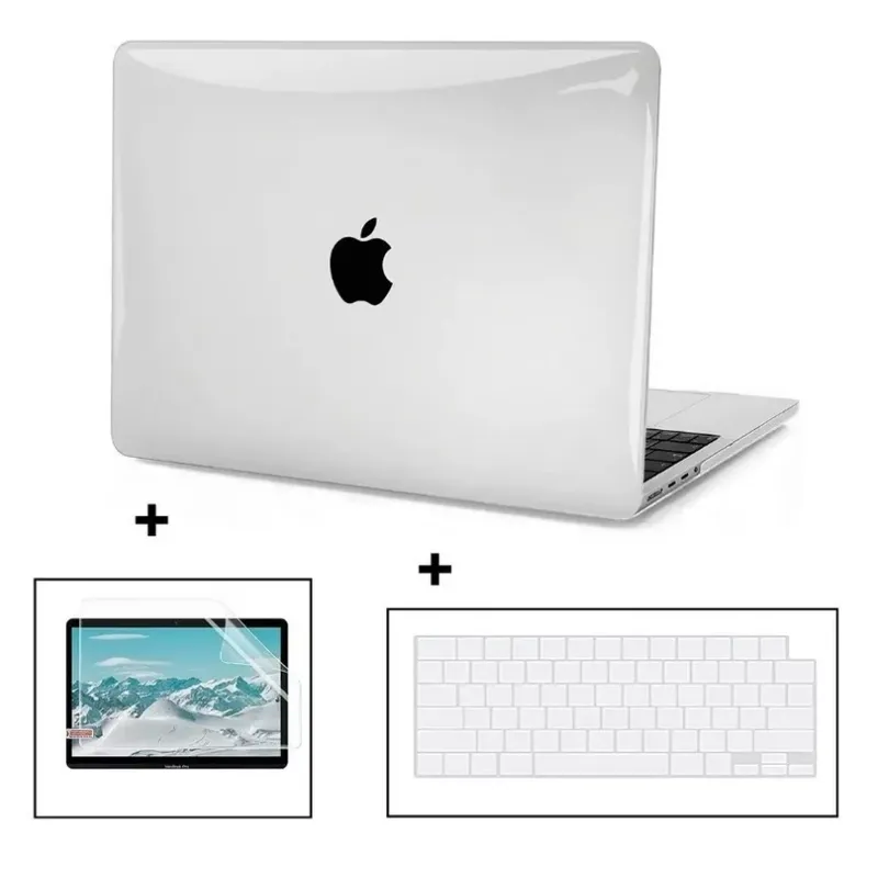 A BRAND - Case funda protector macbook air 13.6 m3 m2 mica y protector teclado