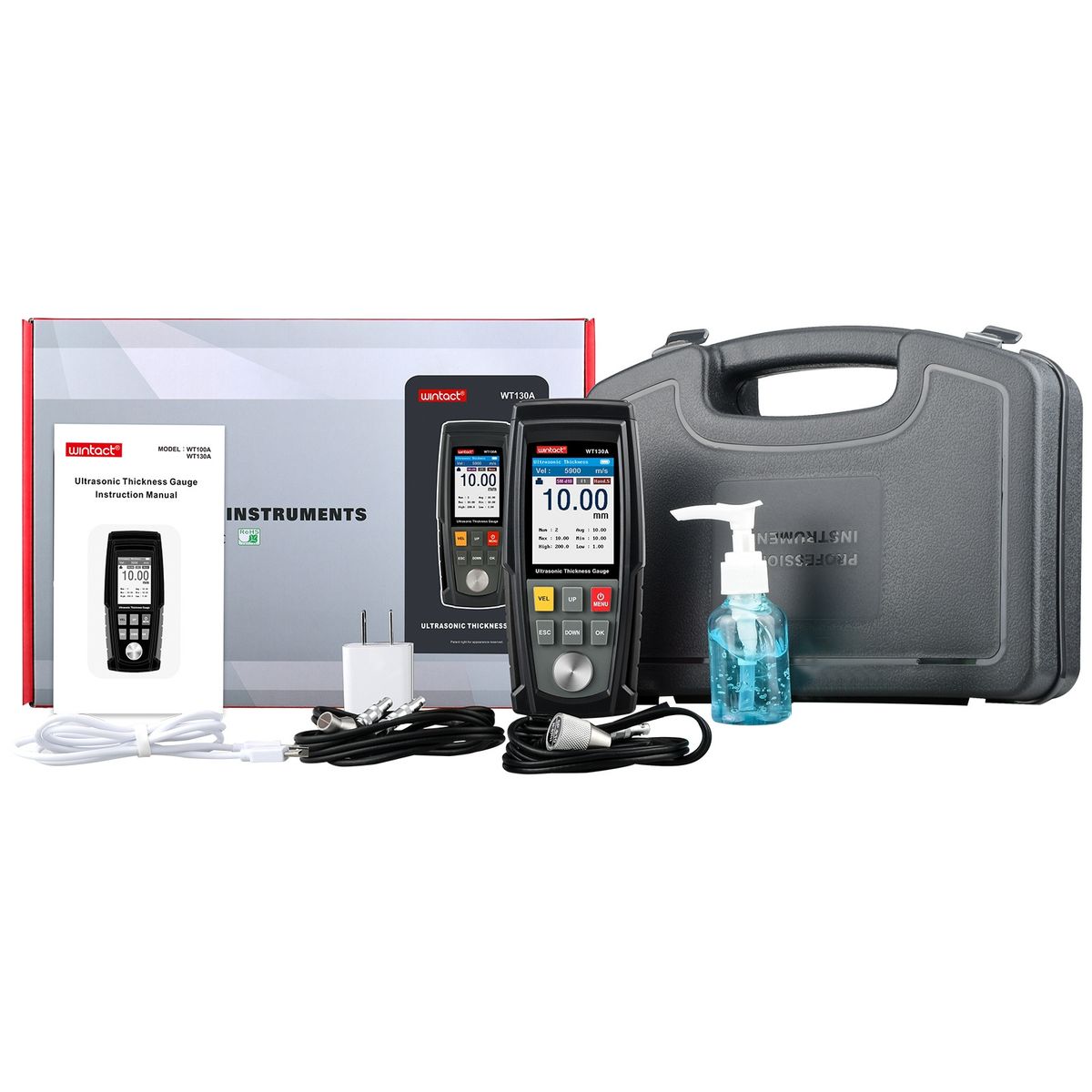 OEM - Medidor de Espesor Ultrasónico Profesional  WINTACT WT130A