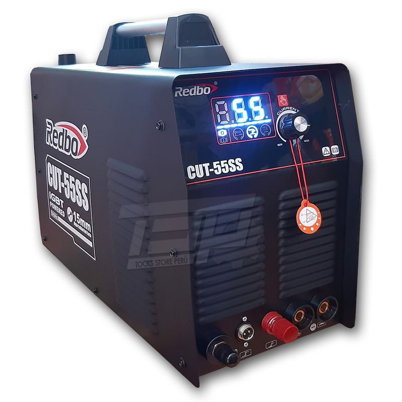 REDBO - Cortadora Plasma 55A  Soldadora Inverter 140A REDBO