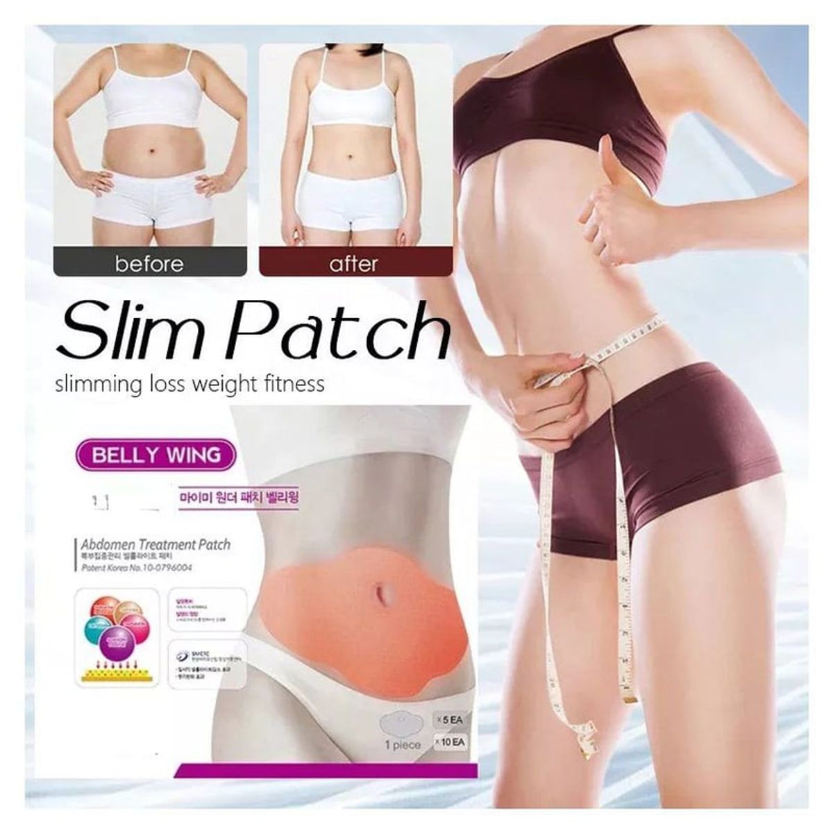 OEM - Parche adelgazante mymi wonder patch original 5 un.