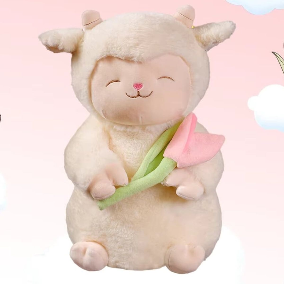 GENERICO - PELUCHE OVEJITA TULIPAN 23CM REGALO