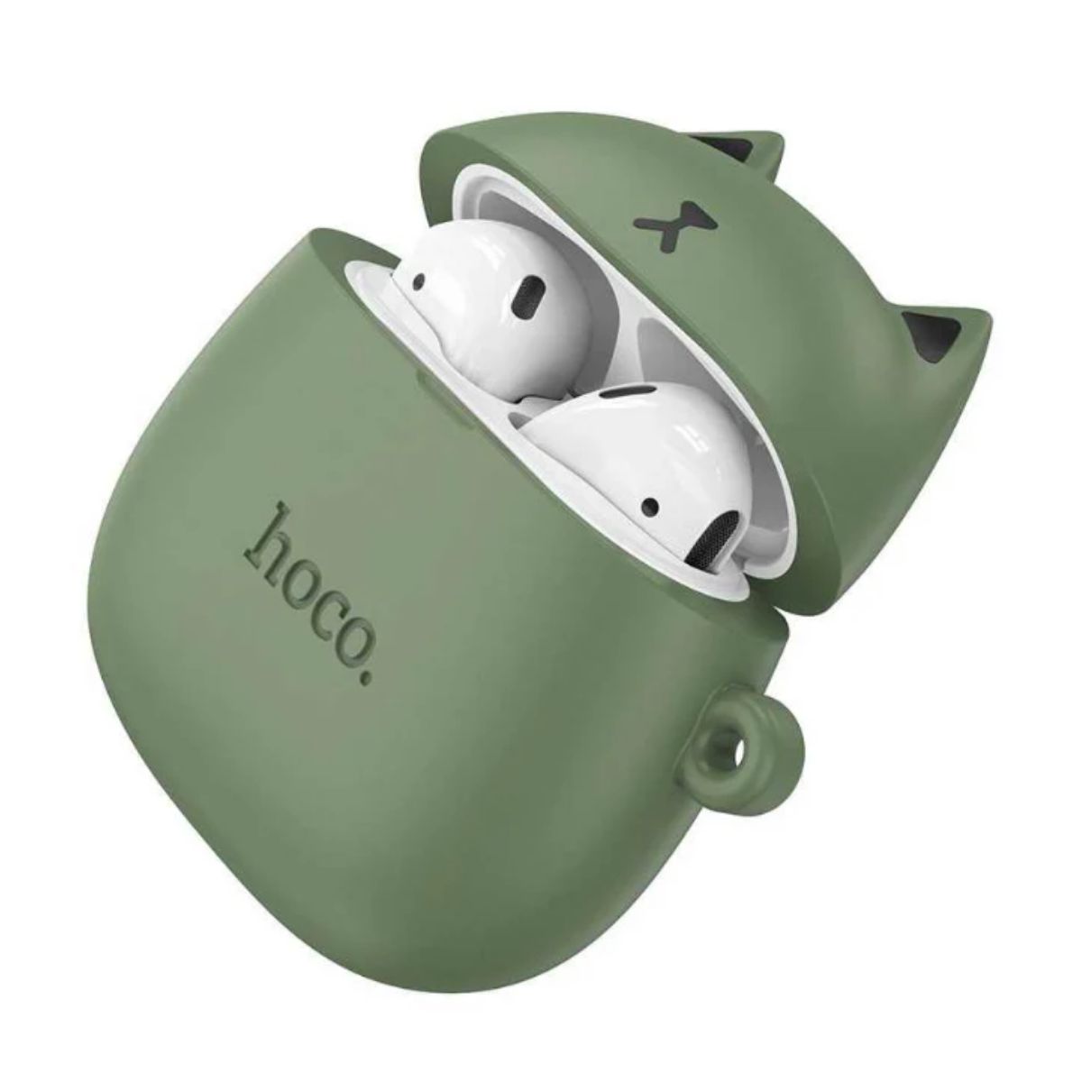 EWTTO - Audifonos Bluetooth Tws Hoco Ew45 Gato Color VERDE