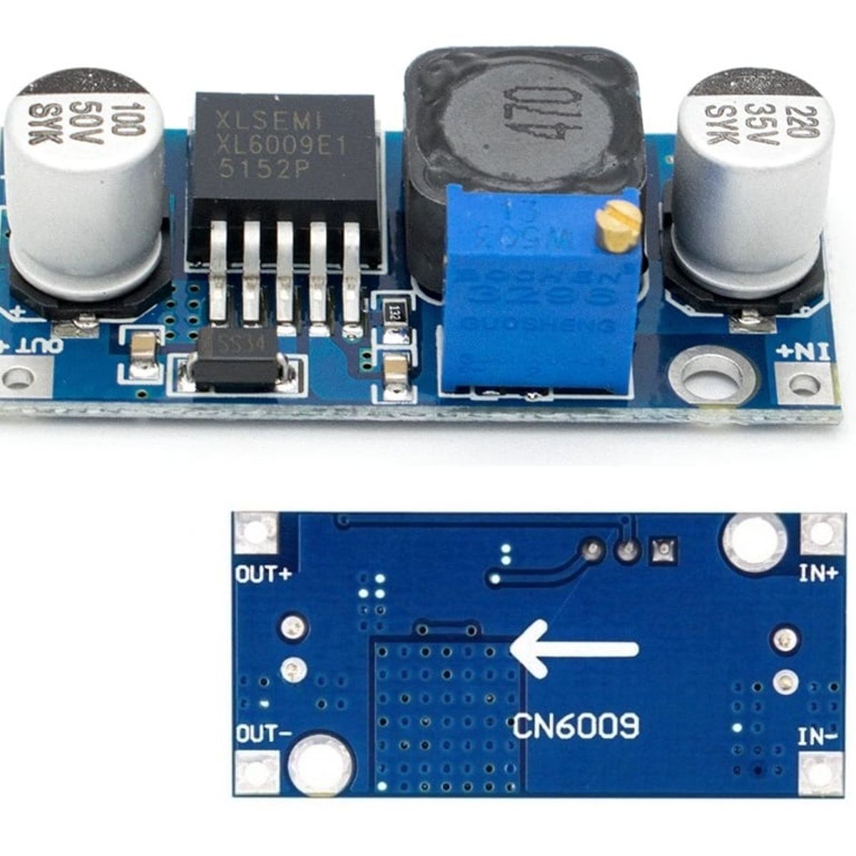 GENERICO - Módulo Xl6009 Regulador Voltaje Step Up Arduino