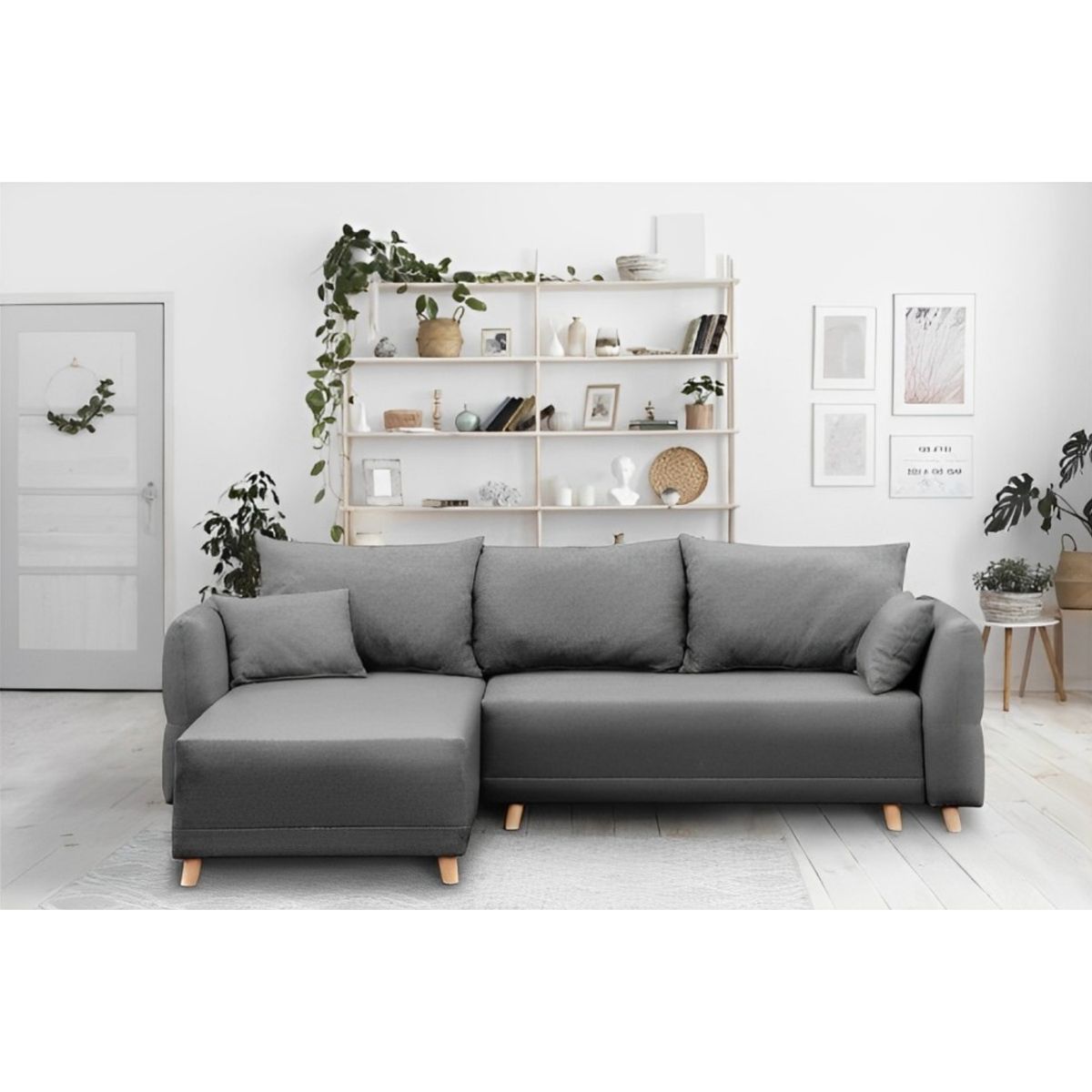 GENERICO - Seccional Izquierdo Madrid en Tela - Gris Oscuro