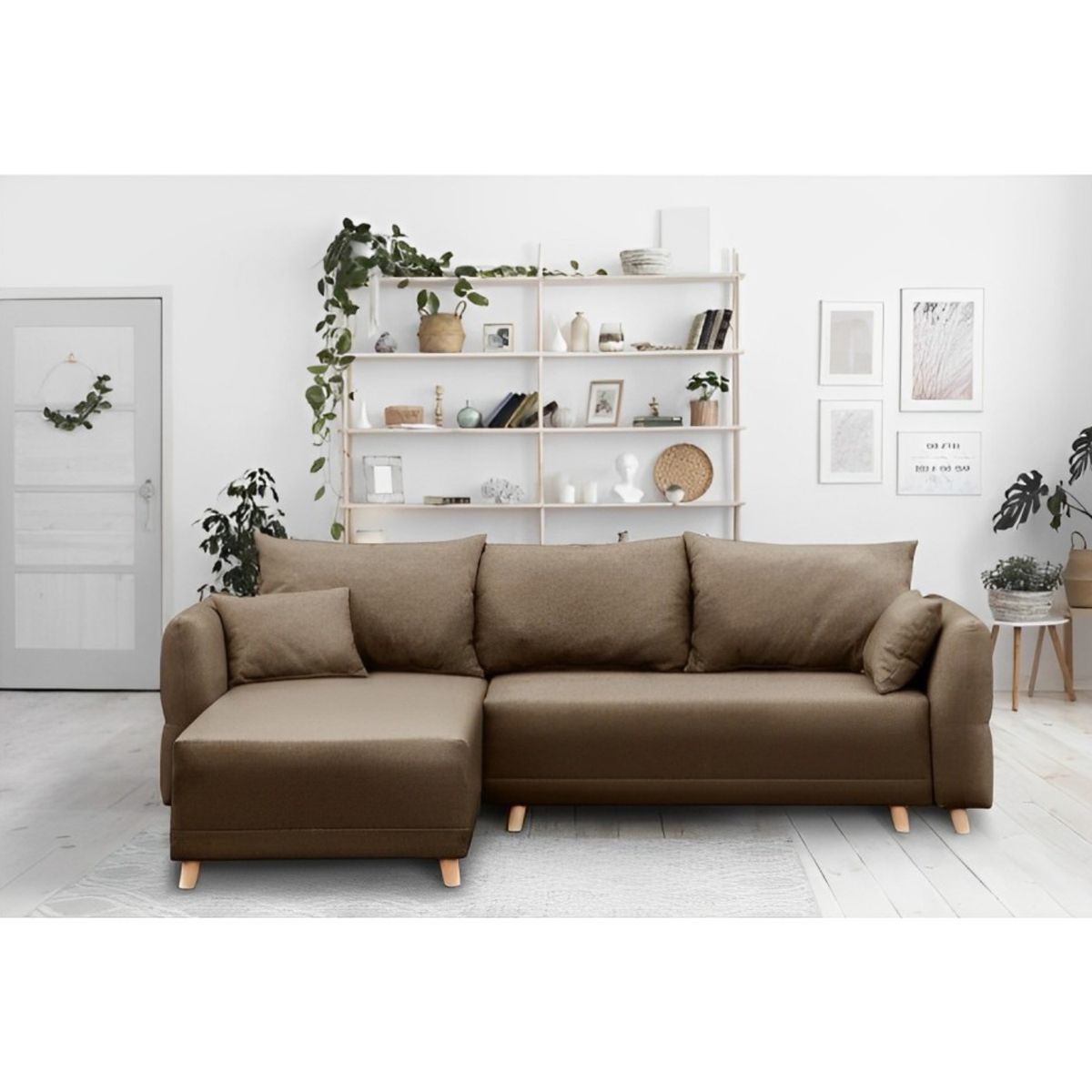 GENERICO - Seccional Izquierdo Madrid en Tela - Marrón