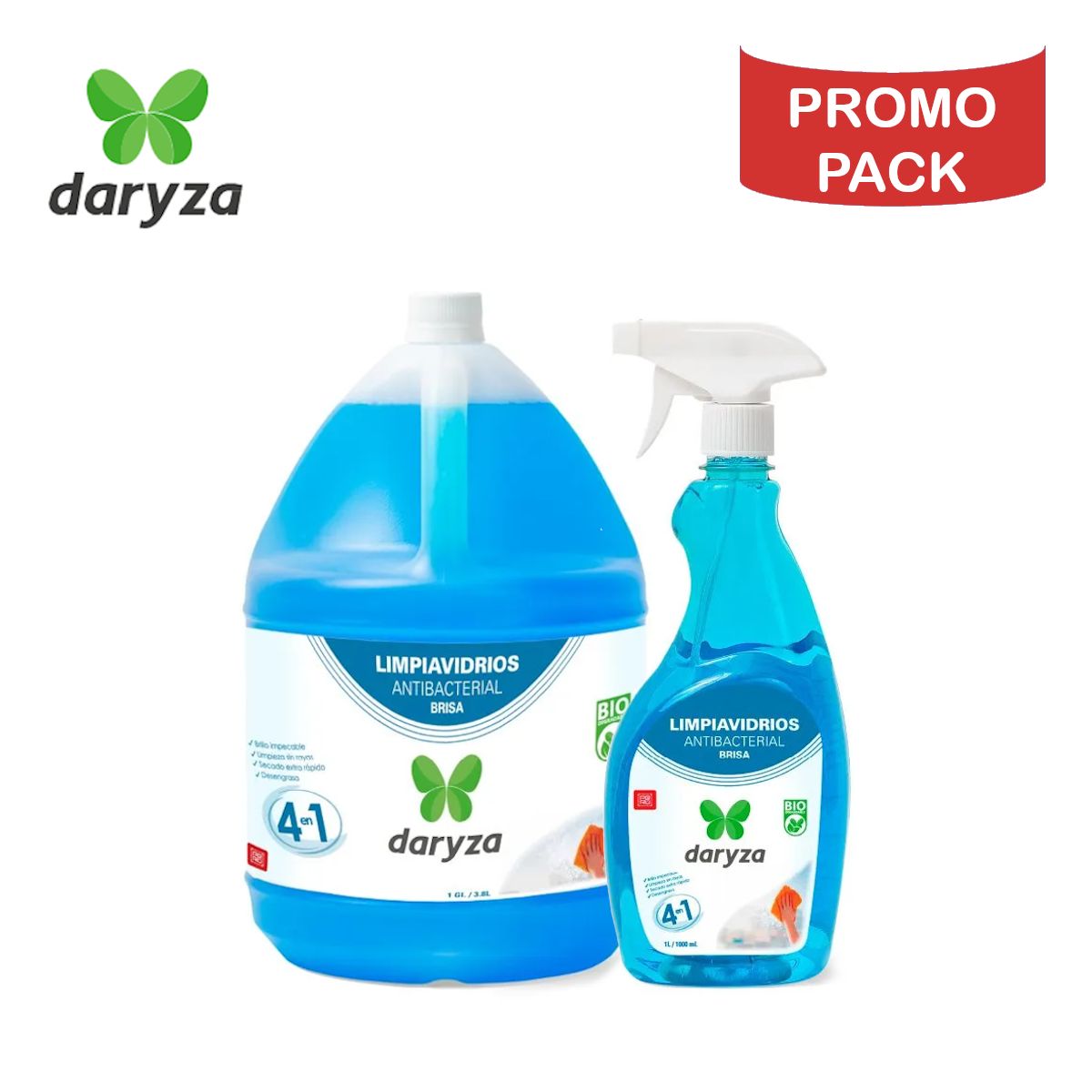 DARYZA - Limpiavidrios brisa DARYZA PROMO PACK