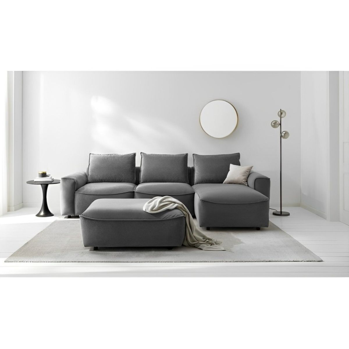 GENERICO - Seccional Derecho Esquinero Praga - Gris