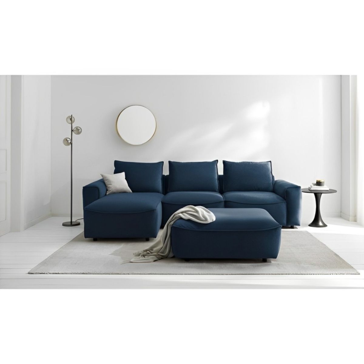 GENERICO - Seccional Izquierdo Esquinero Praga - Azul Oscuro