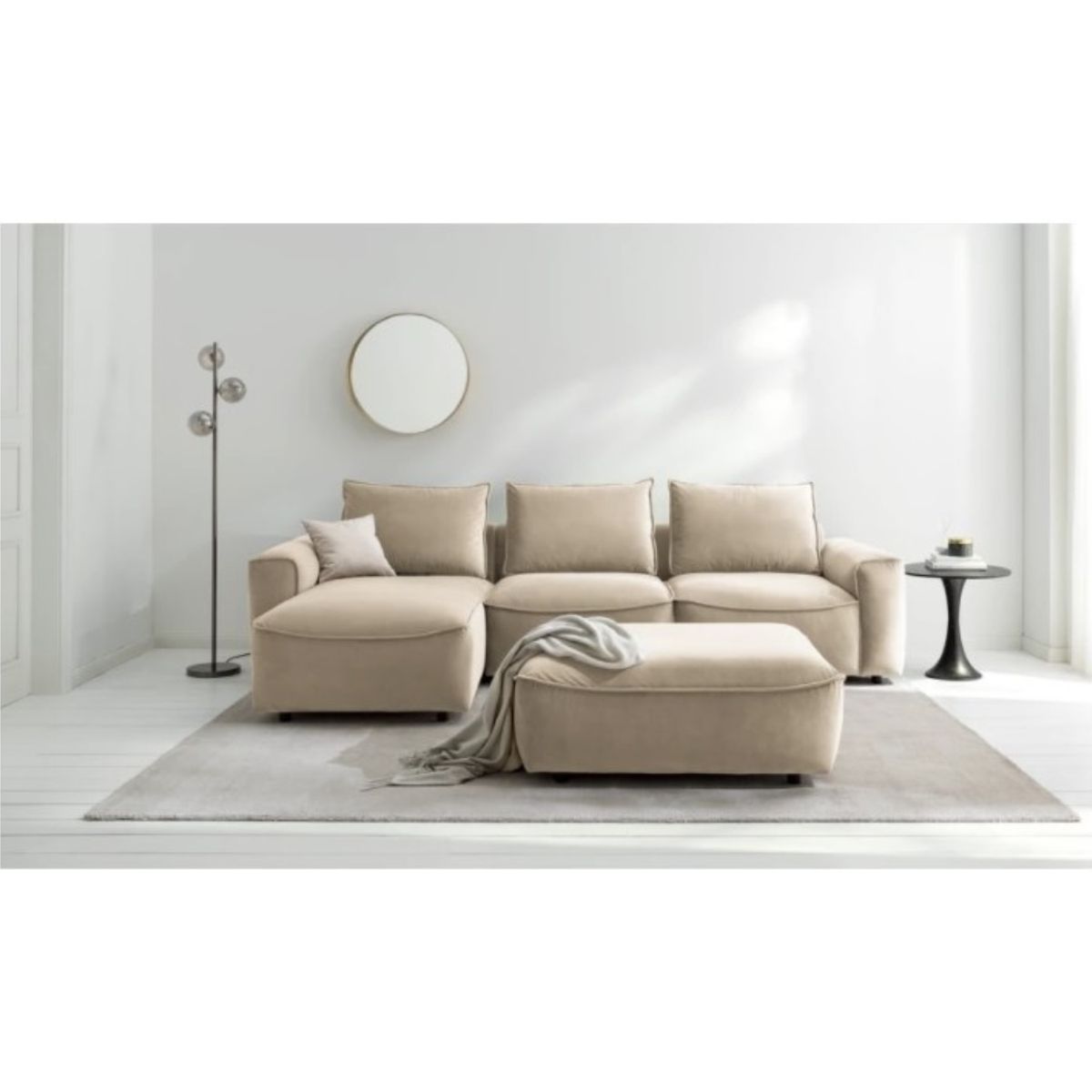 GENERICO - Seccional Izquierdo Esquinero Praga - Beige